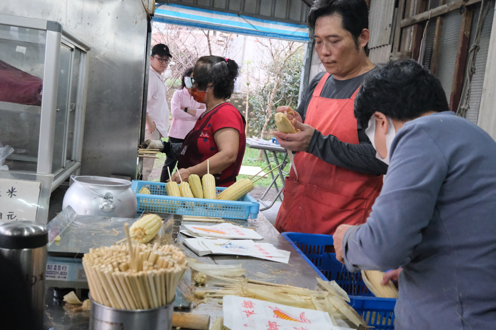 知味鄉玉米, 北海岸美食, 萬里美食, 北海岸烤玉米, 萬里小吃