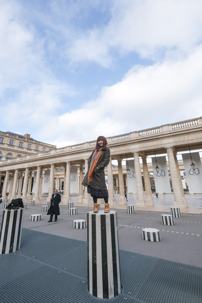 Daniel Buren柱, 黑白柱, 皇家宫殿, 現代柱子作品, 兩個平台, Les Deux Plateaux, 巴黎景點, 巴黎網美景點