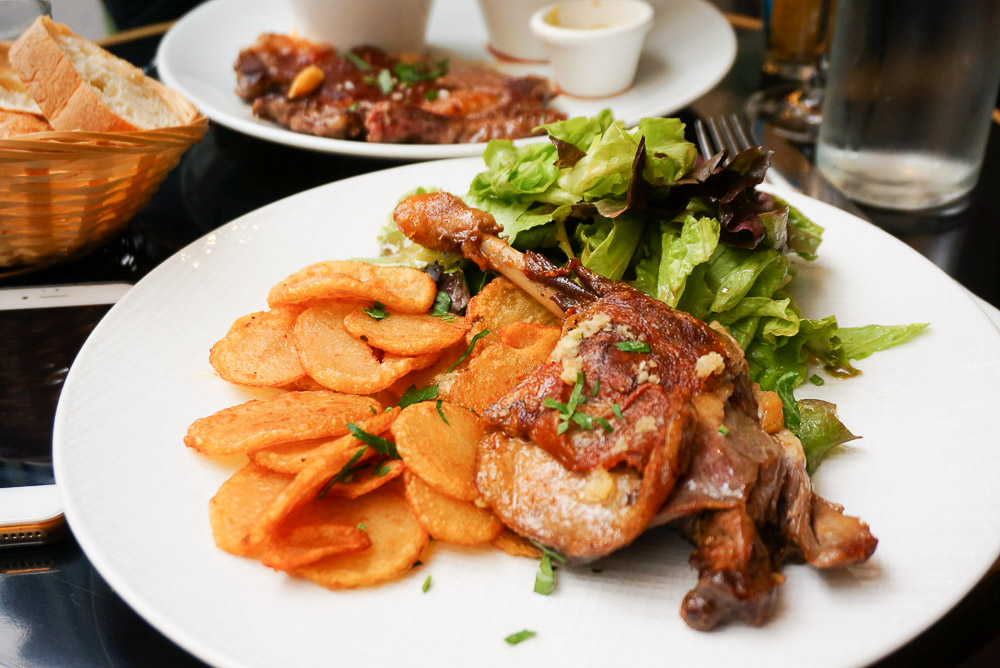 Au Vieux Colombier, 巴黎美食, 巴黎油封鴨, 巴黎餐館, 法式料理, 巴黎牛排