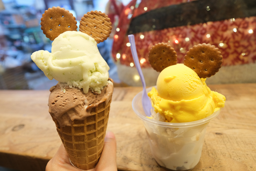 民族路》永大義式冰店YongDa Gelato，嘉義平價義式冰淇淋，單球30-40元。 @嘉義+1 | 嘉義加一