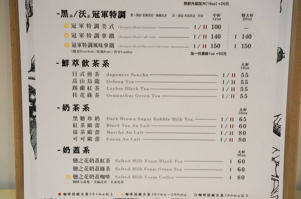 黑沃咖啡, HWC, 黑沃咖啡台中進化店, 親親戲院咖啡廳, 台中監理站咖啡廳, 台中輕食