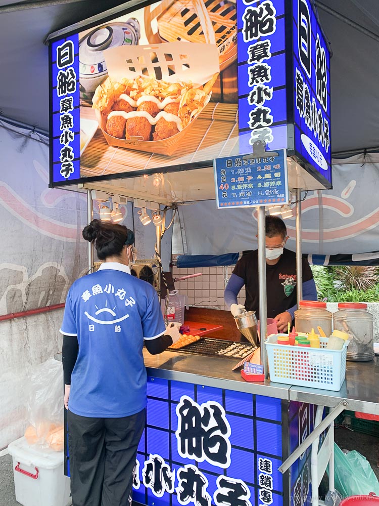 日船 章魚小丸子, 台林街美食, 嘉義美食, 嘉義小吃, 嘉義章魚燒