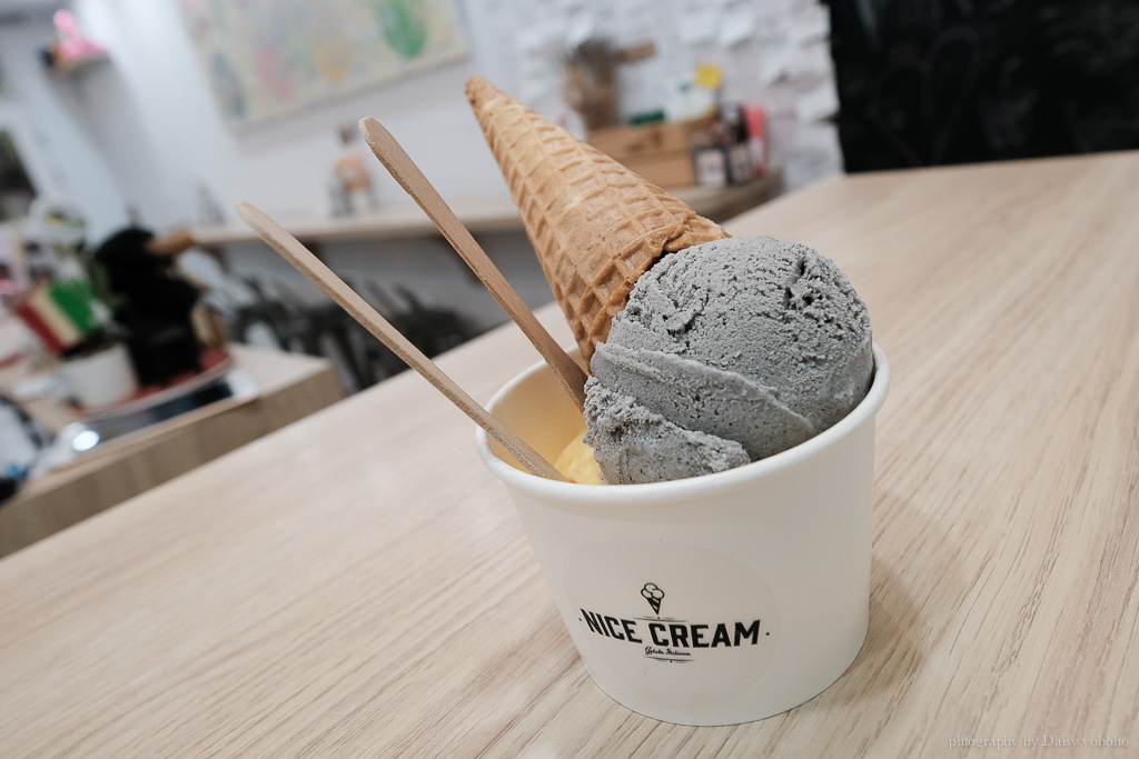 忠孝敦化站美食, Nice cream, 東區甜點, 東區冰淇淋, 台北義式手工冰淇淋, 忠孝敦化站冰淇淋, 全素冰淇淋, Nice Cream 菜單, 義大利老闆