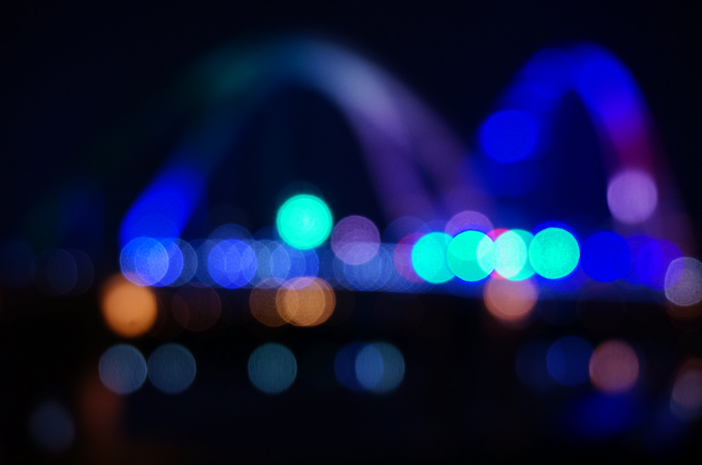 新月橋, 新月橋夜景, 板橋景點, 新北景點, 新月橋交通, 新月橋捷運