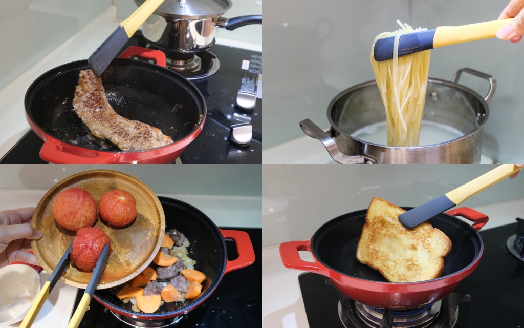 Multee 摩堤琺瑯鑄鐵鍋，我的第一個鑄鐵鍋 / 媽媽鍋 / 工具組，平價入手！