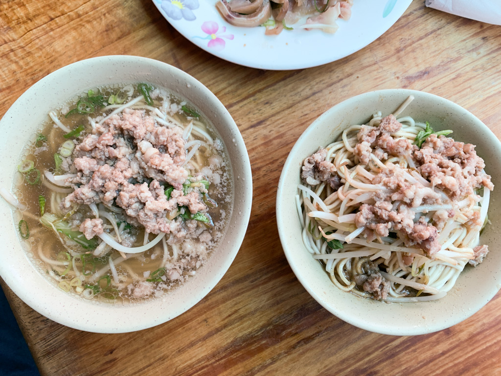 香圃麵店, 古早味麵店, 滷味, 白豆干, 食尚玩家, 台南小吃, 台南麵店, 麻醬麵, 台南老店