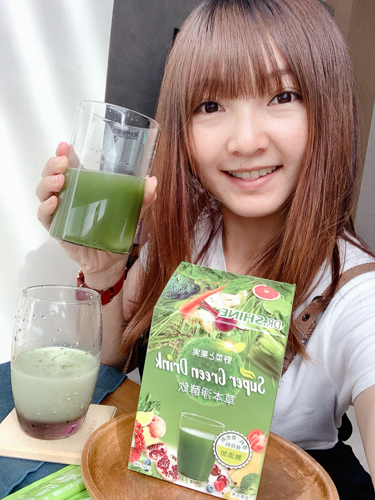 草本淨酵飲, Dr. Shine, Super Green Drink, 林心如代言, 一日五蔬果, 蔬菜粉, 草本纖維, 好攜帶果菜汁