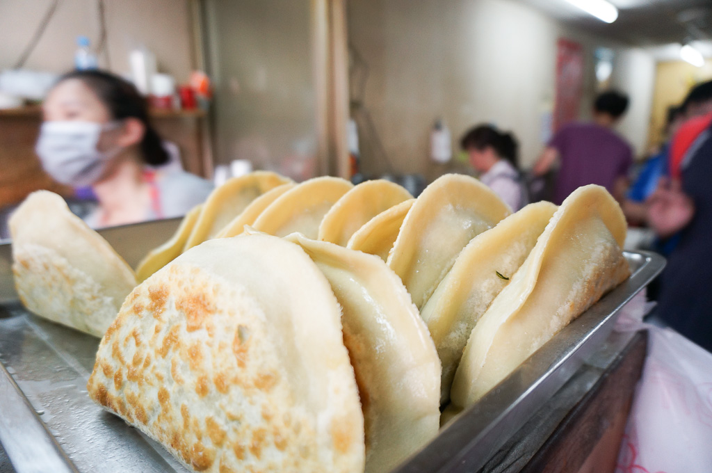 金許園早餐, 蔥油餅, 餡餅, 韭菜盒子, 金門美食, 金湖美食, 金門早餐, 金門蛋餅