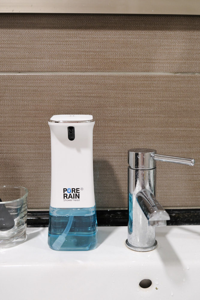 Pure Rain , 自動感應泡沫洗手機, 免綁定耗材, 洗手液補充包, 洗手機保固, 生活用品推薦, 居家生活, 自動洗手機, 洗手機電池