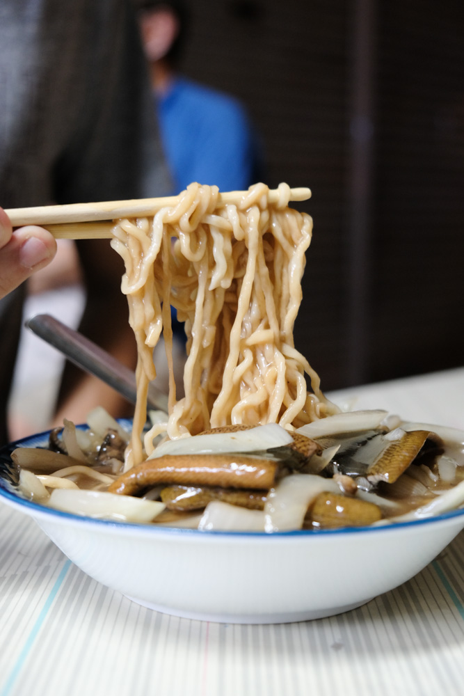 進福炒鱔魚意麵羹, 台南鱔魚意麵, 進福鱔魚意麵菜單, 台南炒鱔魚, 台南府前路美食, 台南中西區美食