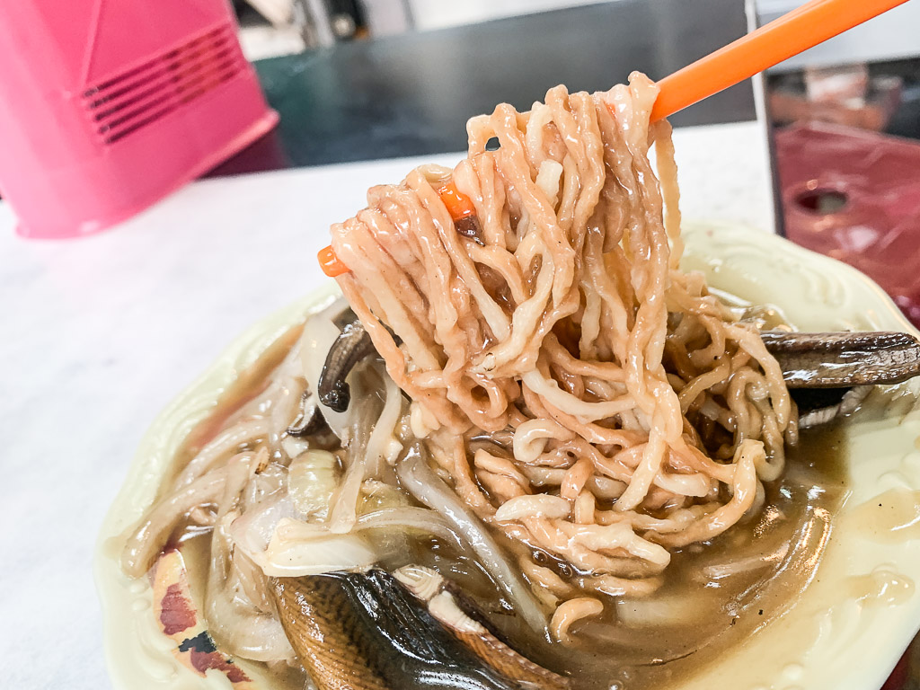 馬沙炒鱔魚, 台南鱔魚意麵，大火快炒的鑊氣，羹湯的酸甜滋味，一口接一口的府城美食！