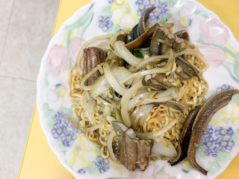 志明炒鱔魚意麵, 東區鱔魚意麵, 東區腰只湯, 櫛名炒鱔魚意麵, 台南鱔魚意麵, 台南小吃