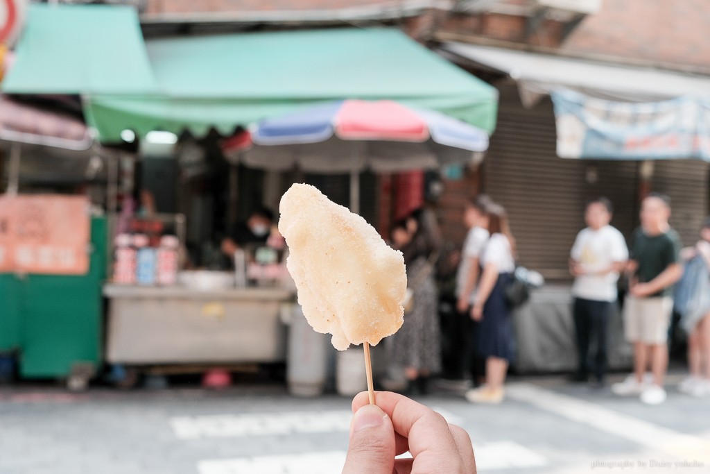 林家白糖粿 台南國華街一甲子的古早味甜點，3 樣 25 元，蕃薯椪 / 芋頭餅