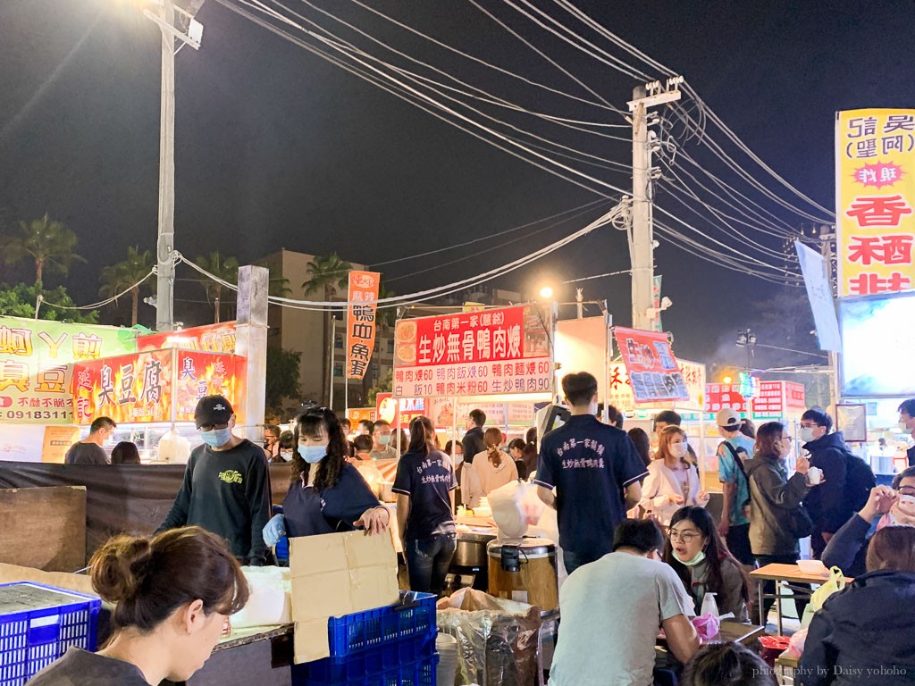 大東夜市 離台南市區最近的夜市美食吃飽飽，鹹食、甜點吃起來 / 營業時間