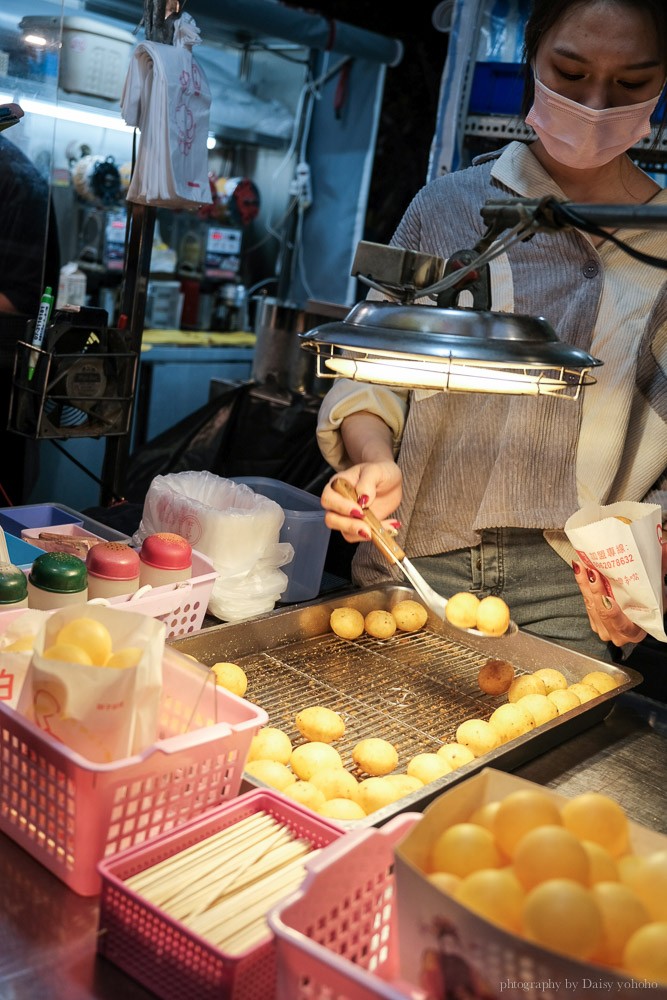 瑞豐夜市, 瑞豐夜市必吃推薦, 高雄夜市, 高雄巨蛋站美食, Q伯地瓜球, 瑞豐夜市地瓜球