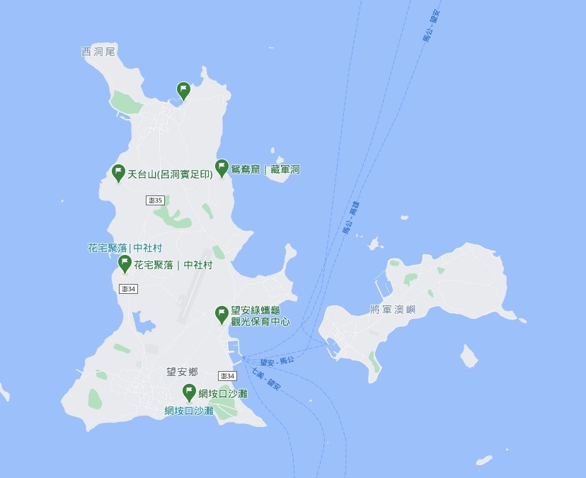 澎湖跳島, 望安一日遊, 七美萬安交通, 澎湖自由行, 望安船票, 望安景點地圖