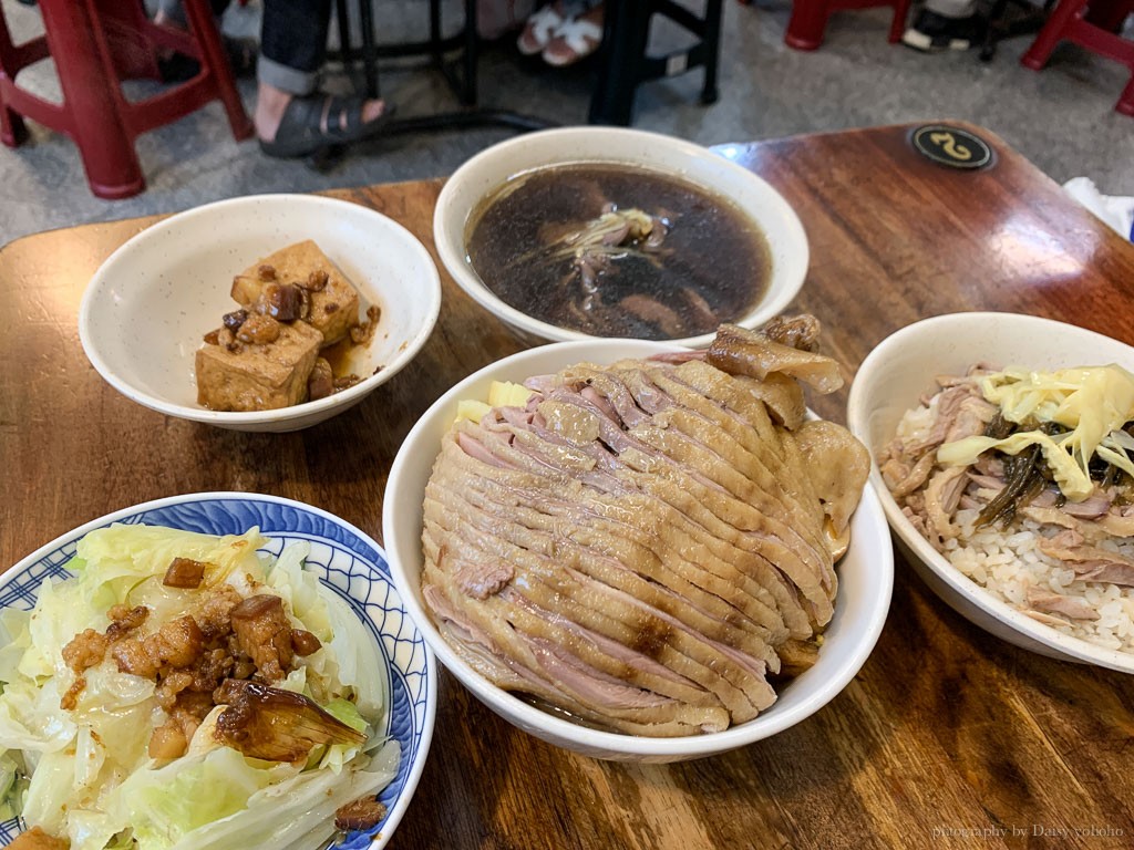 鳳姐鴨肉飯, 台南中西區美食, 台南鴨腿飯, 鳳姐鴨肉飯菜單, 台南鴨肉飯, 台南下水湯