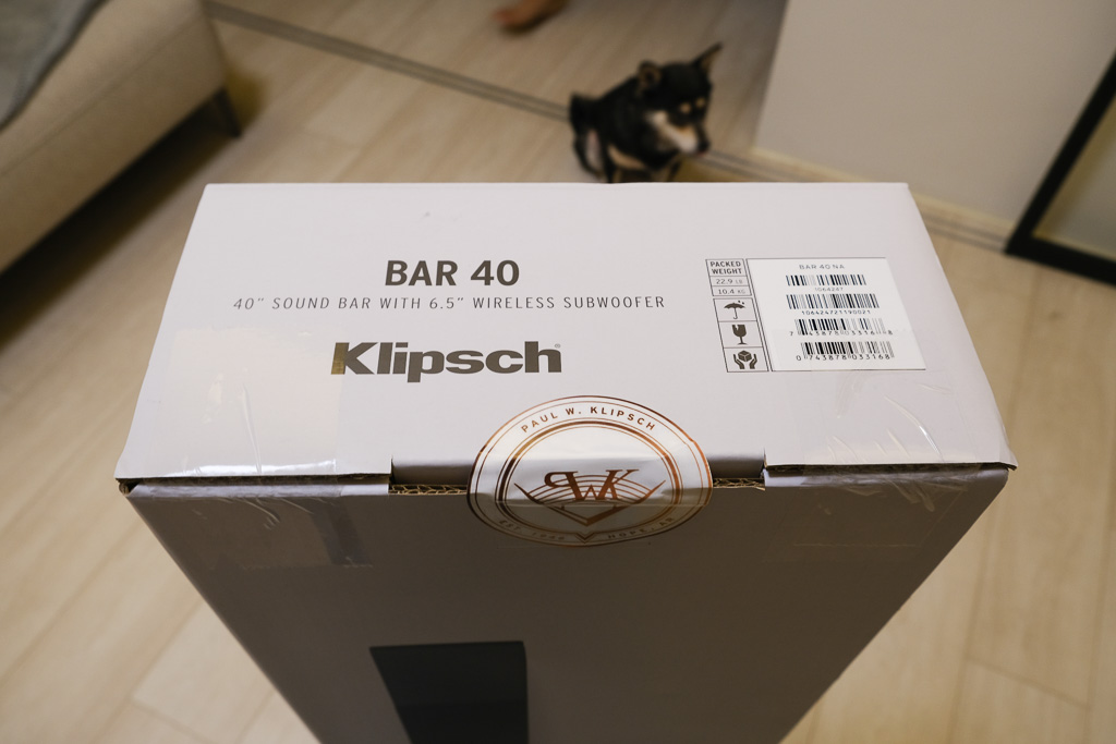 Klipsch BAR 40 Soundbar 開箱，好市多特價，$8,199 元入手的平價聲霸+重低音！