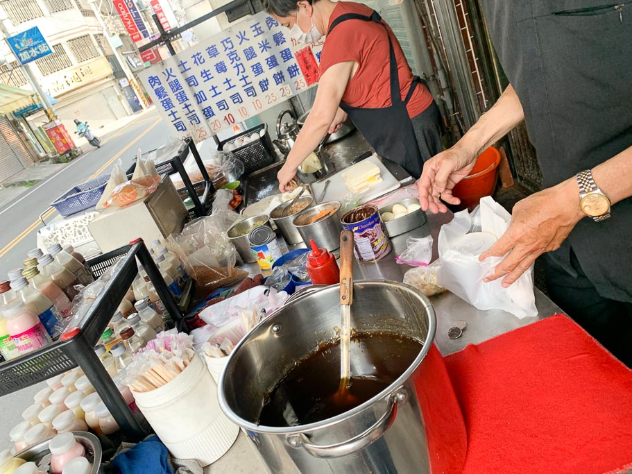 台林街早餐, 台林街美食, 耐斯商圈美食, 嘉義美食, 嘉義早餐, 粉漿蛋餅