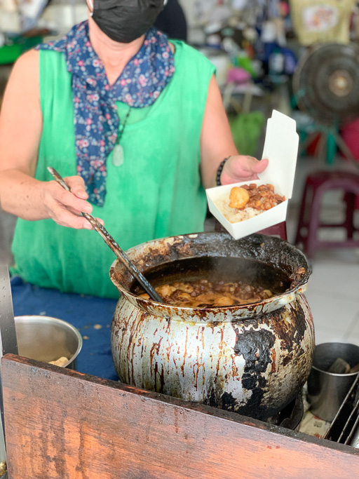 下大道蘭米糕, 台南米糕, 台南中西區美食, 台南小吃, 台南下大道, 台南康樂街米糕