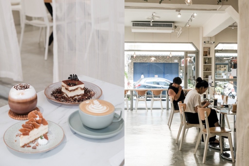 木木彡 mumushan.dessert，嘉義清新夢幻的純白咖啡廳！老宅咖啡廳