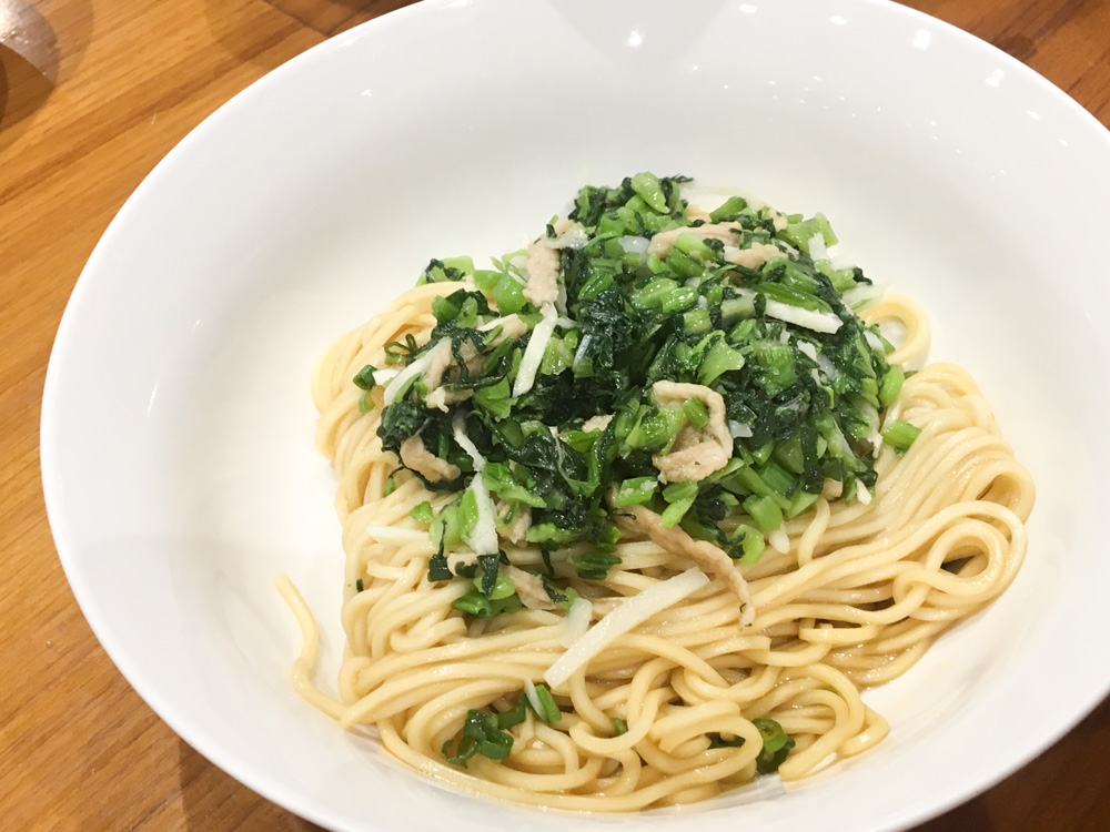 鼎泰豐, 鼎泰豐南西店, 雪菜肉絲麵