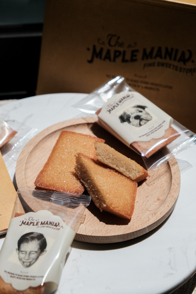 the maple mania, 楓糖男孩, 期間限定快閃店, 楓糖奶油夾心餅乾, 楓糖費南雪, 日本甜點, 日本伴手禮, the maple mania台灣