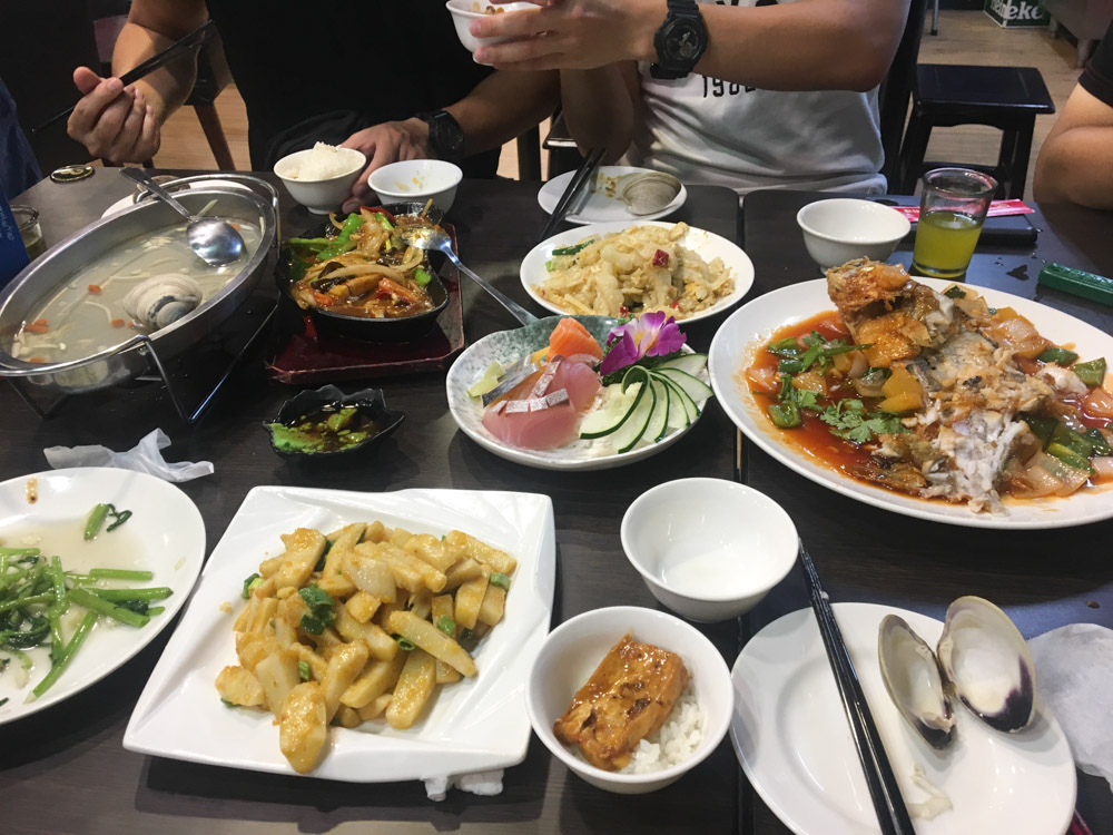 魚港生猛海鮮, 天祥路美食, 台北熱炒, 中山區熱炒, 台北美食, 民權西路站熱炒