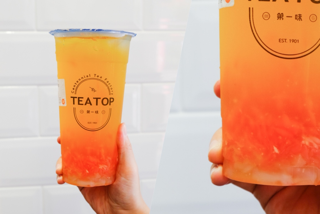 TEA TOP 第一味，民雄建國店，百年製茶世家「長順名茶」端出的好茶手搖飲