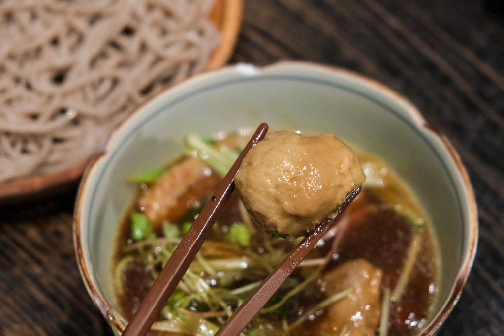 二月半蕎麥麵, 二月半そば, 中山站美食, 台北美食, 台北蕎麥麵, 蕎麥麵專賣店, 二月辦山藥蕎麥冷麵