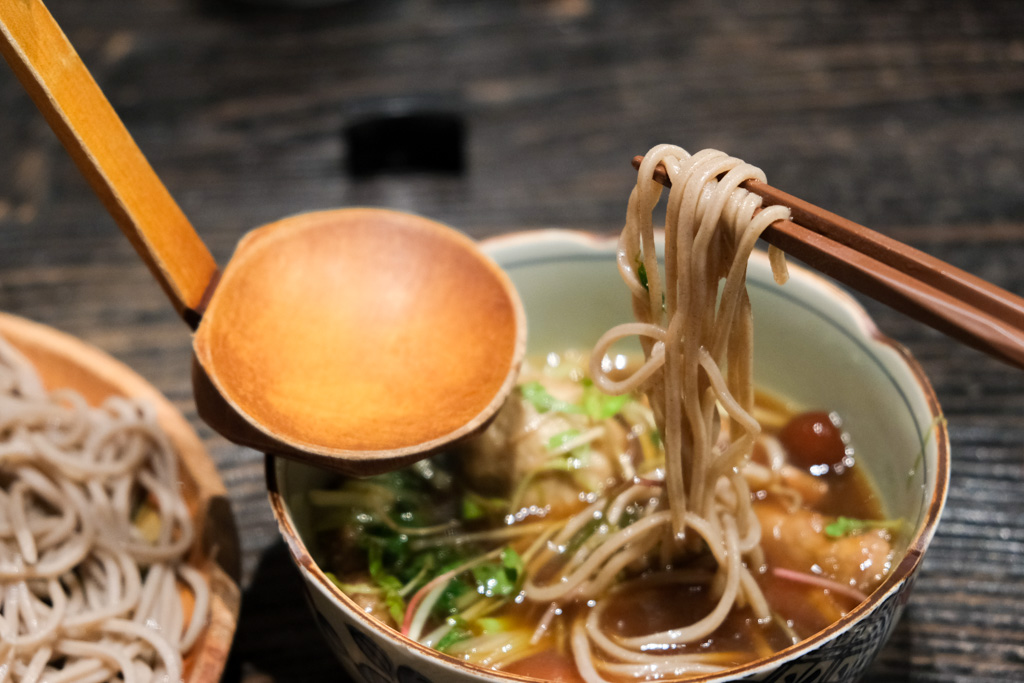 二月半蕎麥麵, 二月半そば, 中山站美食, 台北美食, 台北蕎麥麵, 蕎麥麵專賣店, 二月辦山藥蕎麥冷麵, 中山站日本料理