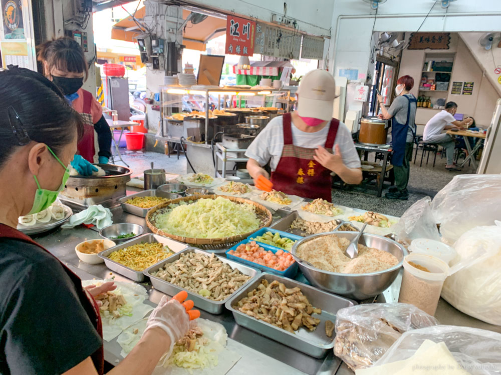 金得春捲, 台南春捲, 永樂市場美食, 國華街美食, 台南民族路三段美食, 古早味潤餅, 俗女養成記春捲