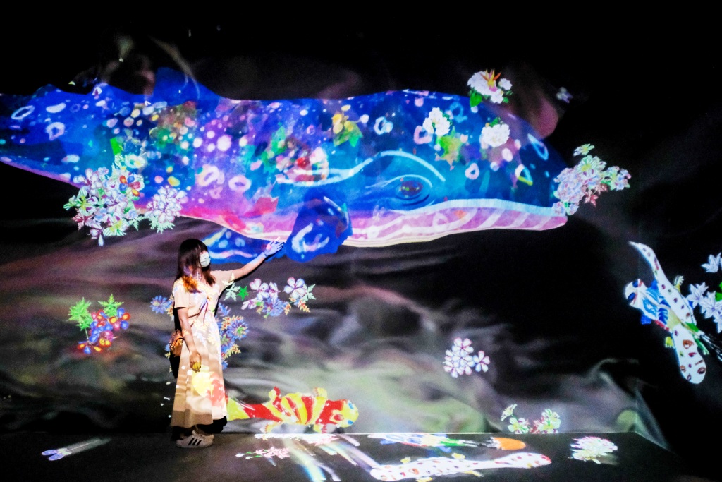 teamlab, 台北展覽, teamLab未來遊樂園&與花共生的動物們, 東京燈光秀, 台北燈光投射展, teamlab 票價, tamlab雙人套票優惠, 台灣teamlab