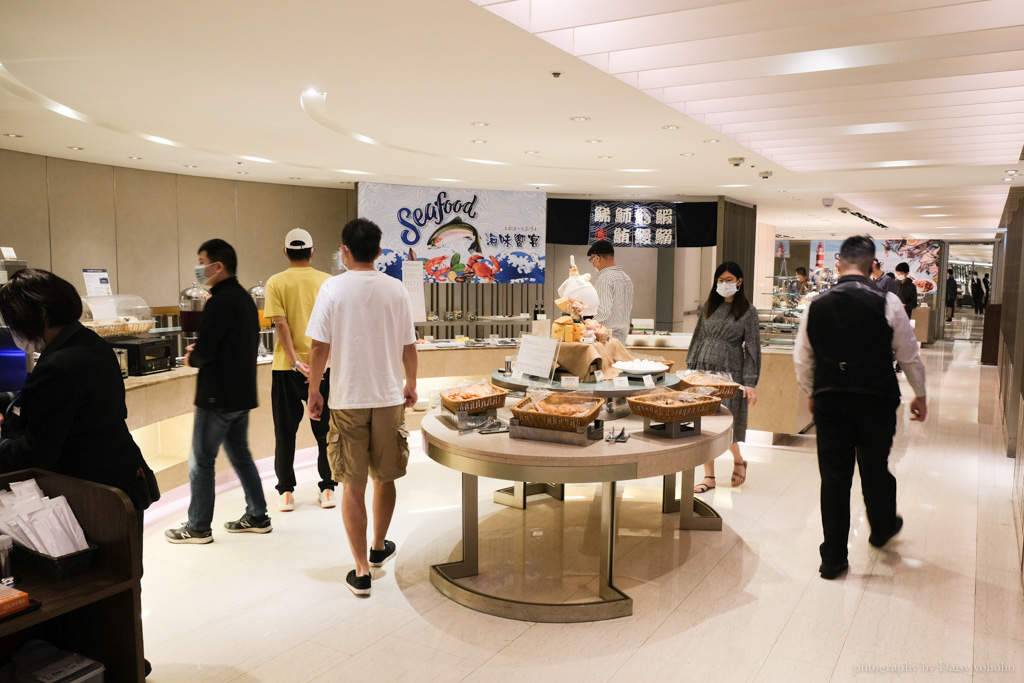 Le Café 咖啡廳-台北老爺大酒店自助早餐Buffet，假日太晚來還要排隊入場！