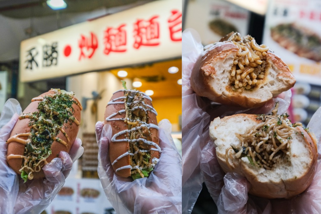 永勝炒麵麵包,逢甲夜市排隊美食~2份特價$100元,現點現做、飽足感滿滿! 永勝炒麵麵包,逢甲夜市排隊美食~2份特價$100元,現點現做、飽足感滿滿!