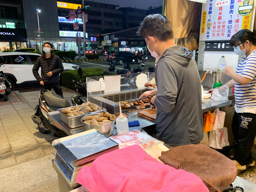 538特製意麵, 嘉義小吃, 嘉龍牌炭烤香腸, 嘉義四神湯, 嘉義美食, 重楊路美食