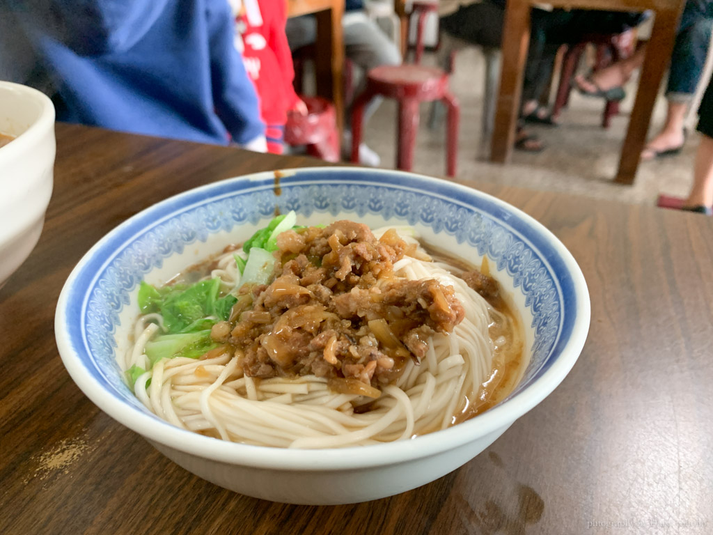 仁德忠味麵館, 仁德美食, 仁德麵館, 台南榨菜肉絲麵, 台南好吃乾麵