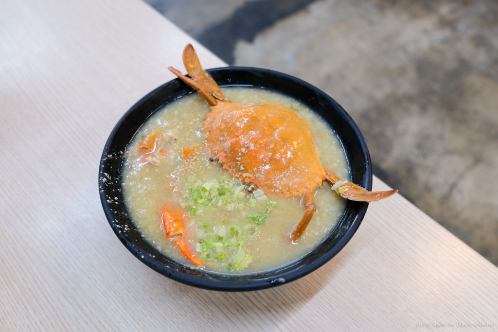 阿美螃蟹粥·深海鮮魚湯｜每日限量螃蟹粥，蟹黃、蟹膏精華通通煮進粥裡面！