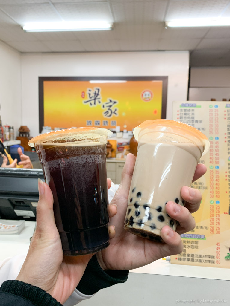 梁家波霸奶茶｜台南東區裕農路在地手搖飲，慈幼工商旁飲料店