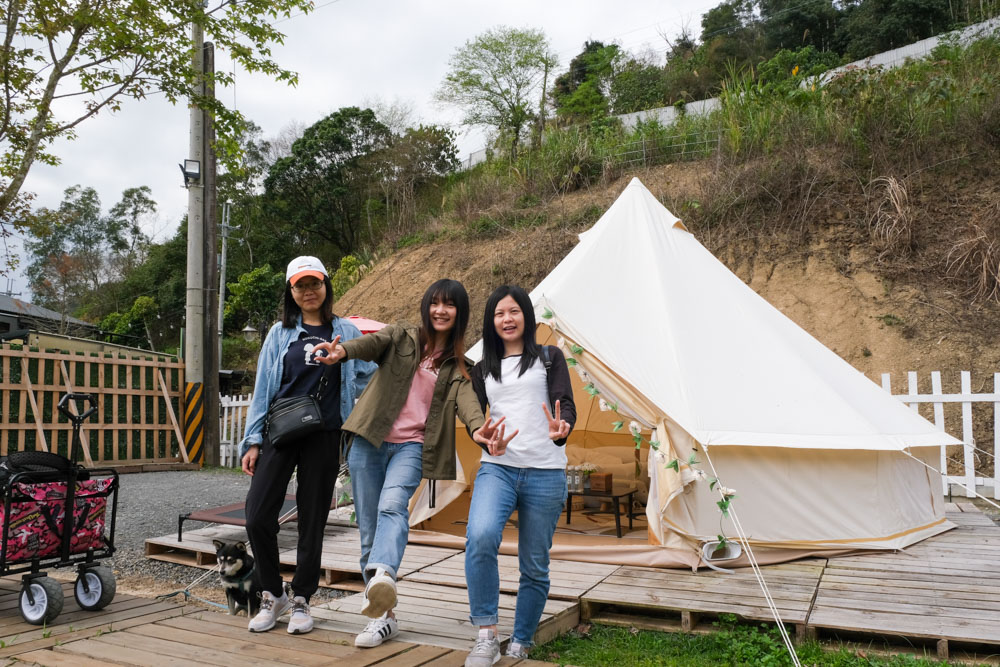 嚮樂城堡, 天籟之森露營, 新社豪華露營, 台中Glamping, 懶人露營, 奢華帳篷露營, 寵物豪華露營, 寵物帳篷