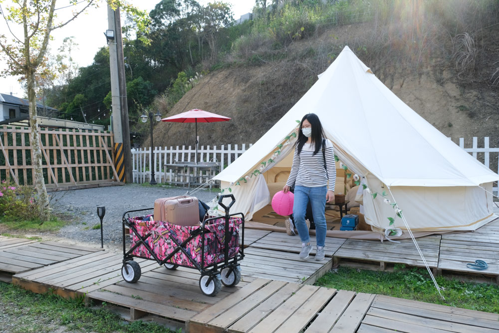 嚮樂城堡, 天籟之森露營, 新社豪華露營, 台中Glamping, 懶人露營, 奢華帳篷露營, 寵物豪華露營, 寵物帳篷