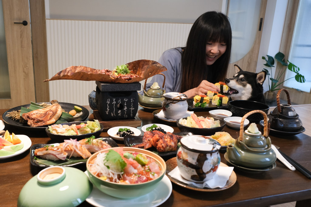 千汌日本料理｜狗狗也能吃壽司，免費寵物鮮食餐～台中寵物友善餐廳大推薦！