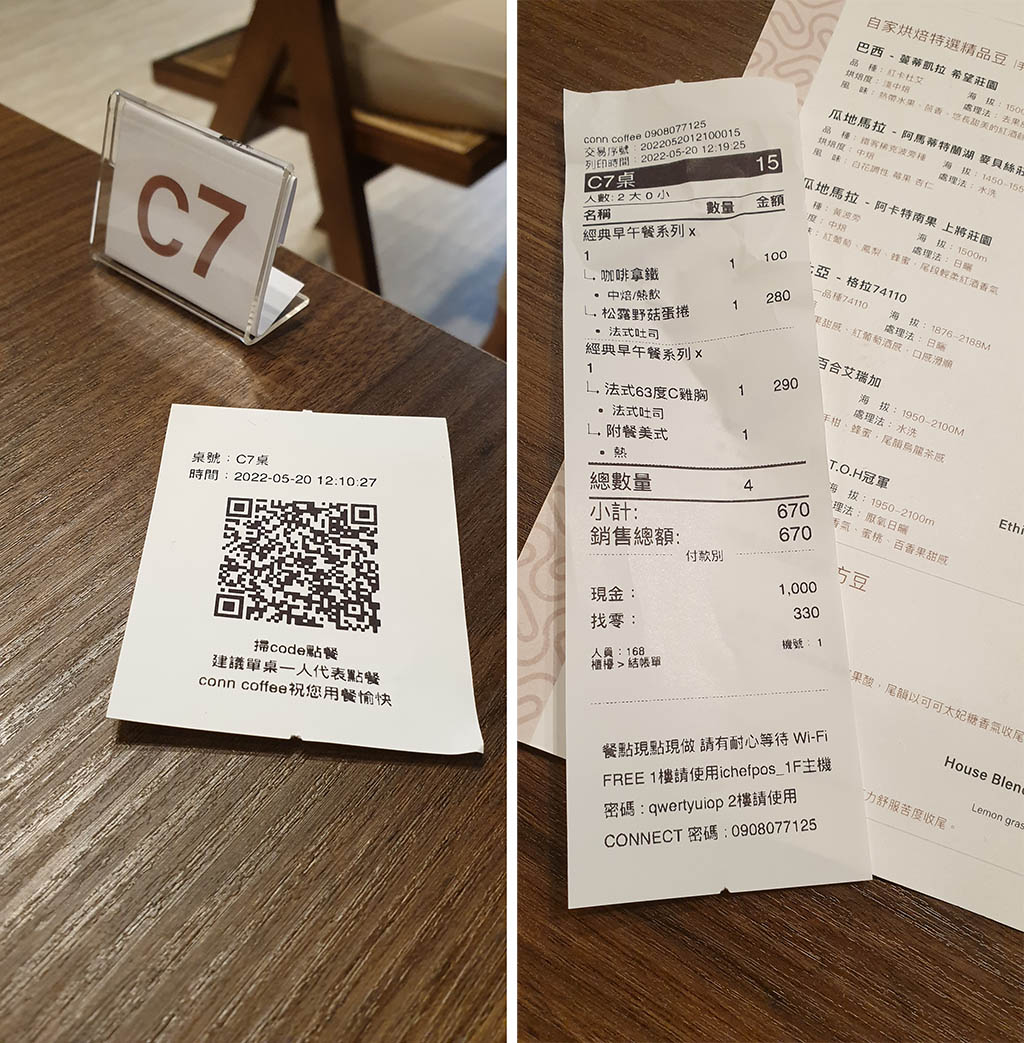 迴路咖啡CONN COFFEE｜台中台灣大道近大遠百．文青早午餐＆下午茶咖啡廳