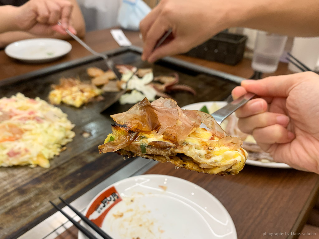 鶴橋風月大阪燒, 台南三井outlet大阪燒, 台南三井outlet美食, 鐵板美食, 鶴橋風月炒麵, 日本來台美食