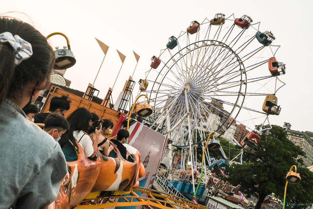 JETS嘉年華, 台南戶外遊樂園, 南紡遊樂園, 平實公園遊樂設施, JETS嘉年華台南場, 台南摩天輪, 台南美式樂園