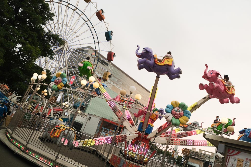 JETS嘉年華, 台南戶外遊樂園, 南紡遊樂園, 平實公園遊樂設施, JETS嘉年華台南場, 台南摩天輪, 台南美式樂園