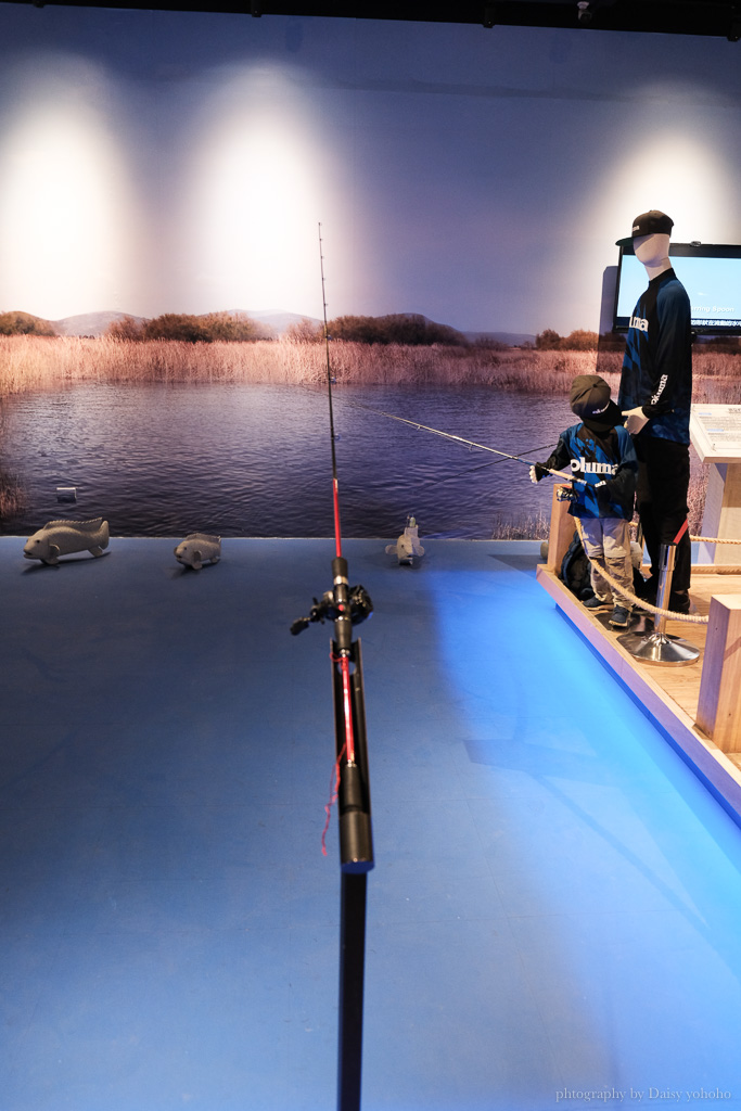 台中親子景點「寶熊漁樂碼頭」巨無霸釣魚機太好玩！還可體驗虛擬釣魚！