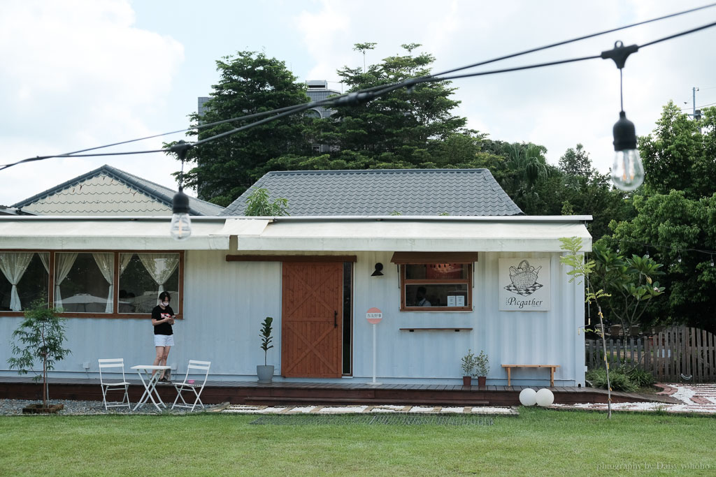 中埔景點｜Picgather 吾友野事，露營風網美帳棚野餐下午茶，大草坪、白色貨櫃 @嘉義+1 | 嘉義加一