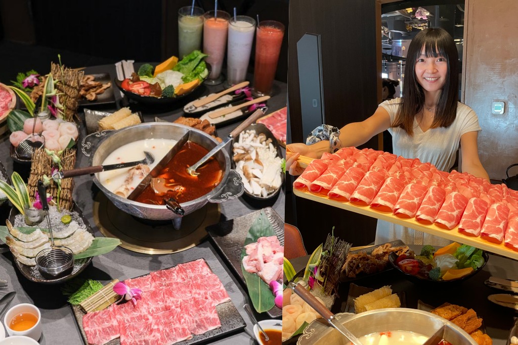 岩漿火鍋|超浮誇梅花豬肉盤,火焰炙燒視覺饗宴,營業至凌晨3點宵夜場! 岩漿火鍋|超浮誇梅花豬肉盤,火焰炙燒視覺饗宴,營業至凌晨3點宵夜場!