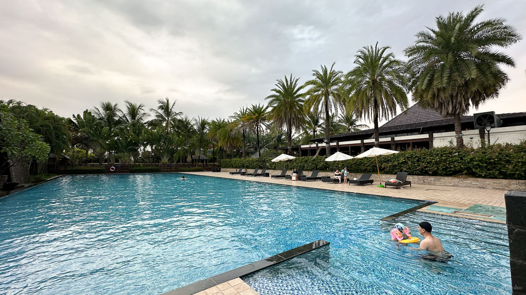 台南桂田酒店一泊二食，府城中的峇里島風渡假飯店、游泳池，根本偽出國！